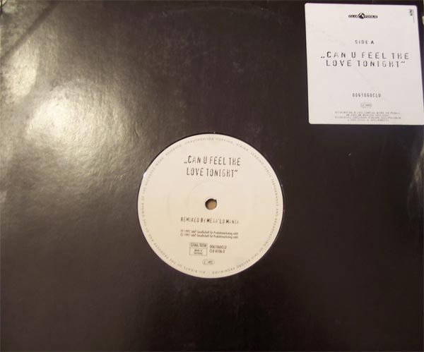 Unknown Artist - Can U Feel The Love Tonight | Club Tools (0061060CLU)