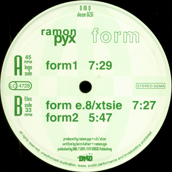 Ramon Pyx - Form | Overdose (DOSE 026) - main