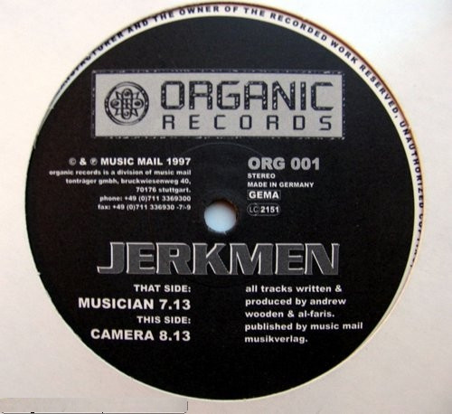 Jerkmen - Musician / Camera | Organic Records (ORG 001) - main