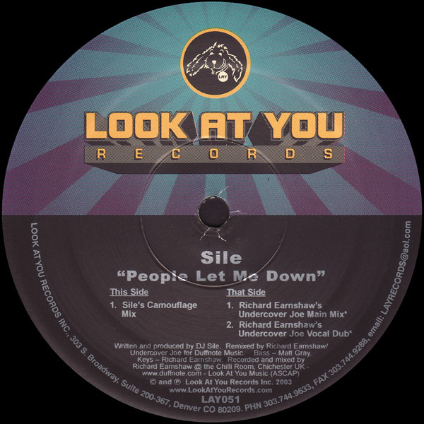 Sile - People Let Me Down | Look At You Records (LAY051) - 2 Sile - People Let Me Down | Look At You Records (LAY051) - 2