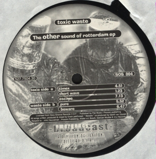 Toxic Waste - The Other Sound Of Rotterdam EP | Emergency Broadcast (SOS 004)