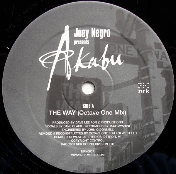 Joey Negro Presents Akabu - The Way | NRK Sound Division (NRK080R) - 3 Joey Negro Presents Akabu - The Way | NRK Sound Division (NRK080R) - 3