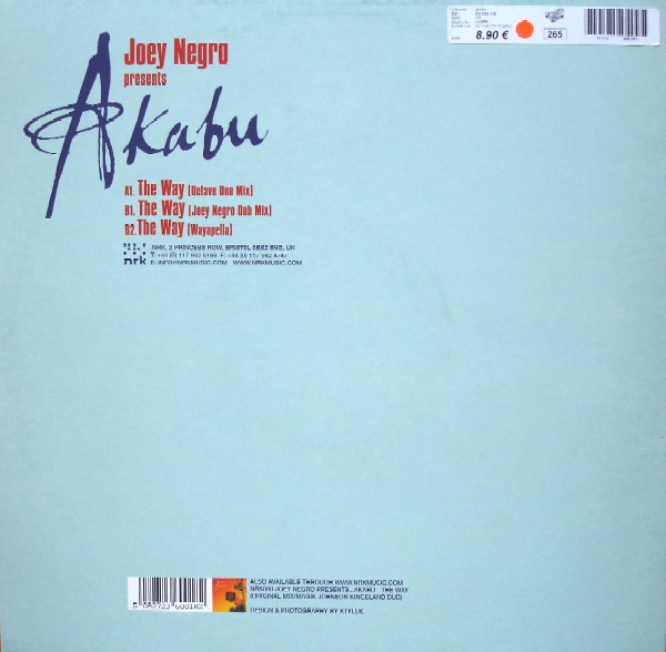 Joey Negro Presents Akabu - The Way | NRK Sound Division (NRK080R) - 2 Joey Negro Presents Akabu - The Way | NRK Sound Division (NRK080R) - 2