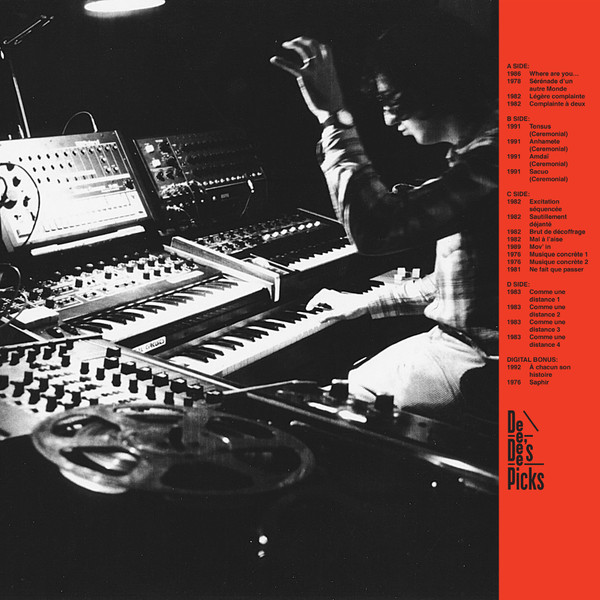 Roger Baudet - Musique Électronique Pour La Scène Et L'image 1976 - 1992 | Dee Dee's Picks (DDP002) - 2