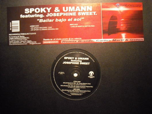 Spoky & Umann Featuring Josephine Sweet - Bailar Bajo El Sol | Tormenta Records (TRMX007) - main Spoky & Umann Featuring Josephine Sweet - Bailar Bajo El Sol | Tormenta Records (TRMX007) - main