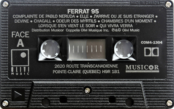Ferrat - Ferrat 95 - 16 Nouveaux Poèmes D'Aragon - Volume 2 | Olivi (COM4-1304) - 3 Ferrat - Ferrat 95 - 16 Nouveaux Poèmes D'Aragon - Volume 2 | Olivi (COM4-1304) - 3