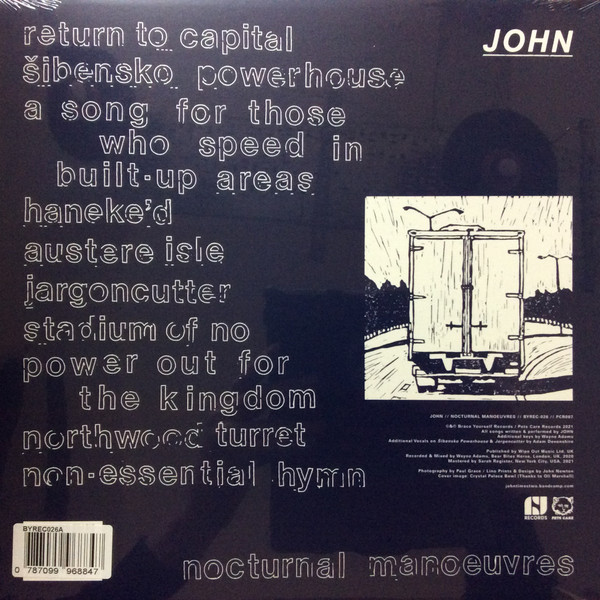John - Nocturnal Manoeuvres | Brace Yourself Records (BYREC026A) - 2 John - Nocturnal Manoeuvres | Brace Yourself Records (BYREC026A) - 2