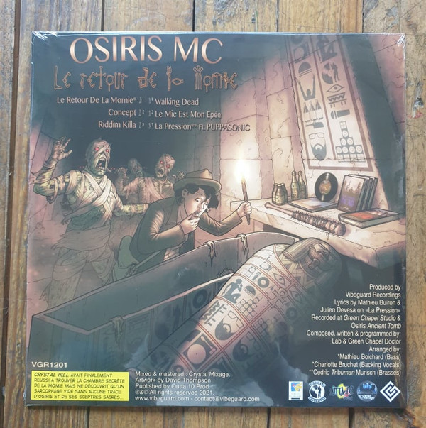 Osiris Mc - Le Retour De La Momie | Vibeguard Recordings (VGR1201) - 2 Osiris Mc - Le Retour De La Momie | Vibeguard Recordings (VGR1201) - 2