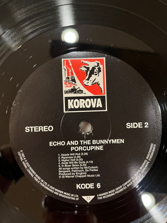 Echo & The Bunnymen - Porcupine | Korova (KODE 6) - 6 Echo & The Bunnymen - Porcupine | Korova (KODE 6) - 6