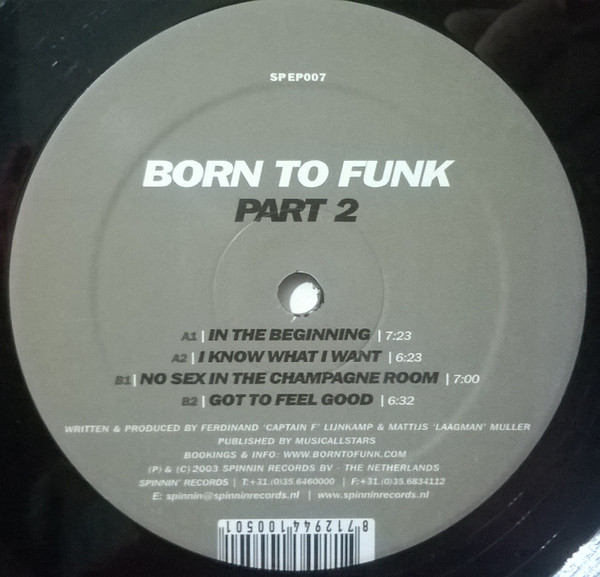 Born To Funk - Part 2 | Spinnin' Records (SPEP007) - 4 Born To Funk - Part 2 | Spinnin' Records (SPEP007) - 4