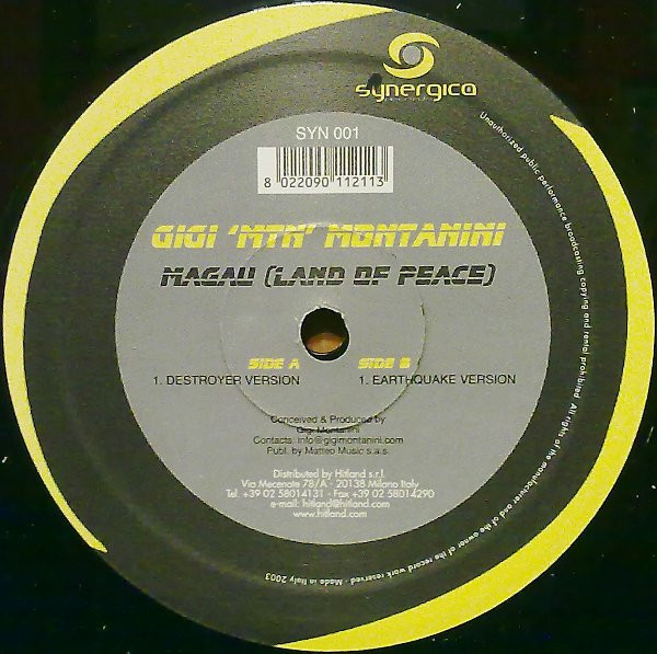 Gigi Montanini - Magau (Land Of Peace) | Synergica (SYN 001) - main