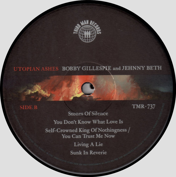 Bobby Gillespie & Jehnny Beth - Utopian Ashes | Silvertone (TMR-737) - 4 Bobby Gillespie & Jehnny Beth - Utopian Ashes | Silvertone (TMR-737) - 4