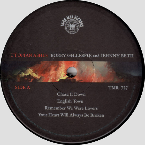 Bobby Gillespie & Jehnny Beth - Utopian Ashes | Silvertone (TMR-737) - 3 Bobby Gillespie & Jehnny Beth - Utopian Ashes | Silvertone (TMR-737) - 3