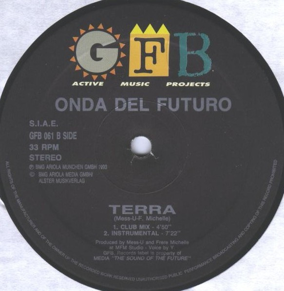 Onda Del Futuro - Terra | GFB Records (GFB 061) - 2