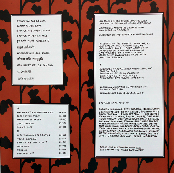 Parquet Courts - Sympathy For Life | Rough Trade (RT0199LP) - 8