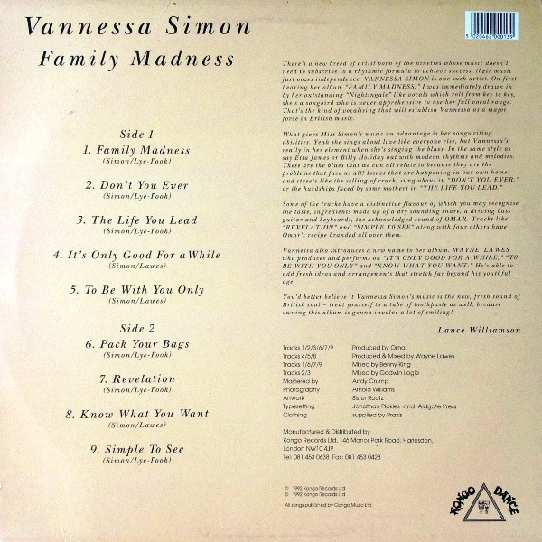 Vannessa Simon - Family Madness | Kongo Dance (KDLP 4) - 3