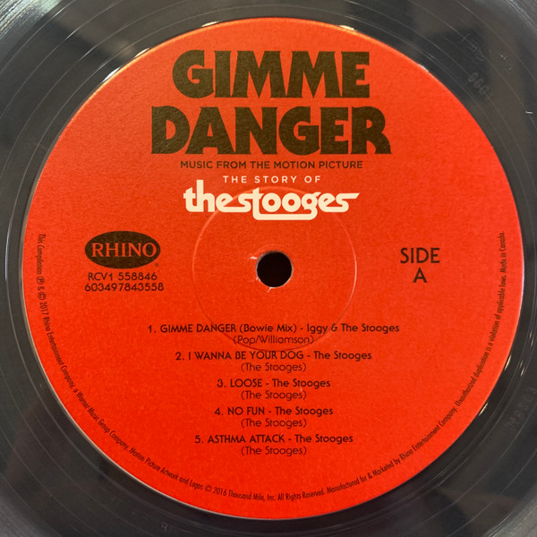 The Stooges - Gimme Danger (Music From The Motion Picture) | Rhino Records (RCV1 558846) - 4 The Stooges - Gimme Danger (Music From The Motion Picture) | Rhino Records (RCV1 558846) - 4