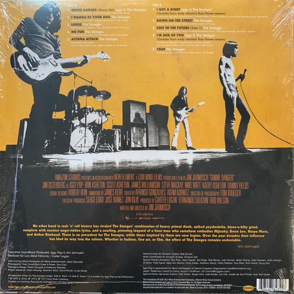 The Stooges - Gimme Danger (Music From The Motion Picture) | Rhino Records (RCV1 558846) - 3 The Stooges - Gimme Danger (Music From The Motion Picture) | Rhino Records (RCV1 558846) - 3