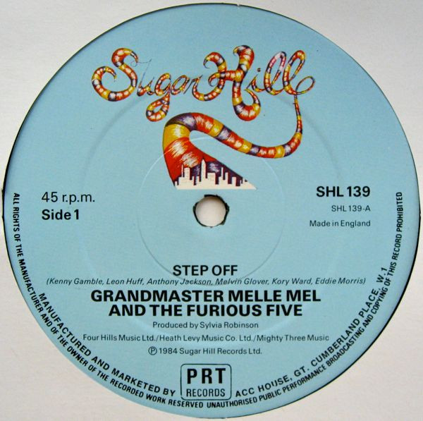 Grandmaster Melle Mel & The Furious Five - Step Off | Sugar Hill Records (SHL 139) - 3