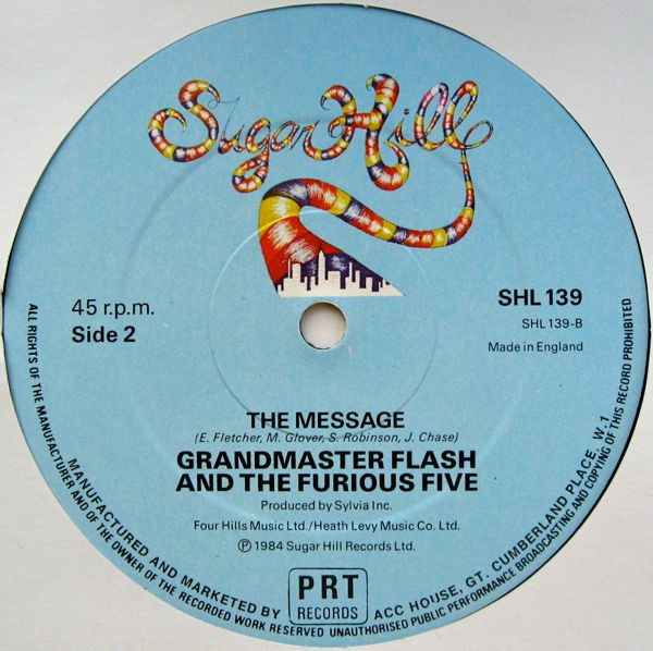 Grandmaster Melle Mel & The Furious Five - Step Off | Sugar Hill Records (SHL 139) - 4
