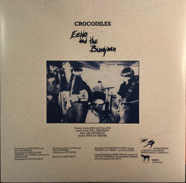 Echo And The Bunnymen - Crocodiles | Korova (KODE 1) - 3 Echo And The Bunnymen - Crocodiles | Korova (KODE 1) - 3