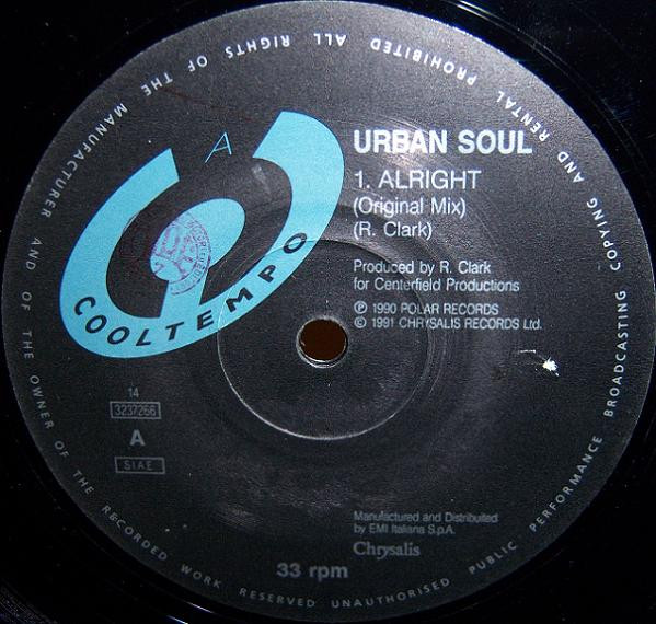 Urban Soul - Alright | Chrysalis (3237266) - 3