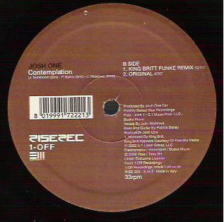 Josh One - Contemplation | Rise (RISE 205) - 2 Josh One - Contemplation | Rise (RISE 205) - 2