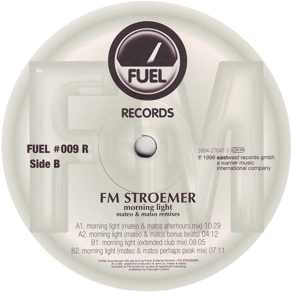 FM Stroemer - Morning Light | Fuel Records (FUEL #009 R) - 4 FM Stroemer - Morning Light | Fuel Records (FUEL #009 R) - 4