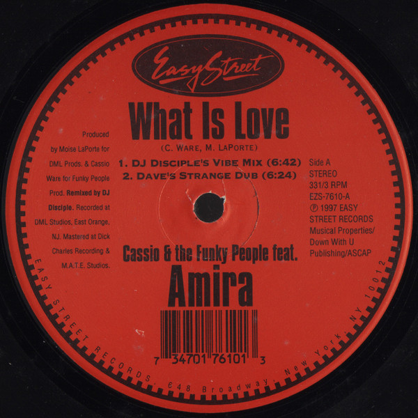 Cassio & The Funky People Feat. Amira - What Is Love | Easy Street Records (EZS-7610)