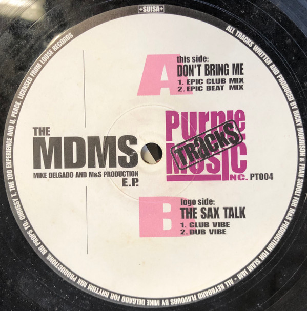 MDMS - The MDMS E.P. | Purple Tracks (PT004) - 2