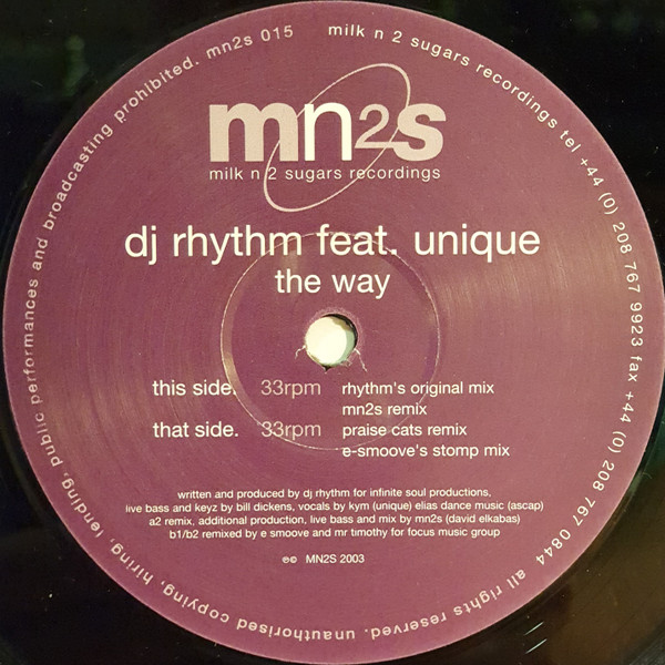 DJ Rhythm - The Way | Milk N 2 Sugars Recordings (mn2s 015) - 5