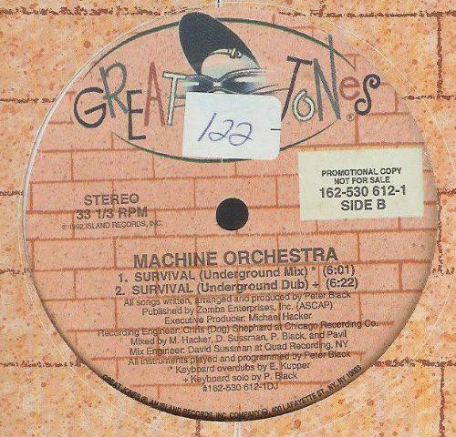 Machine Orchestra - Survival | Great Jones (162-530 612-1) - 2