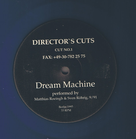 3 Phase - Dream Machine | Director's Cuts (Eldorado Cut 001)