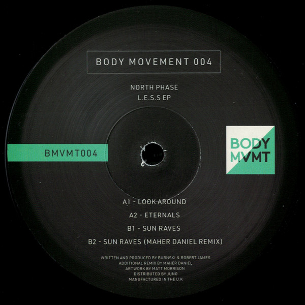 North Phase - L.E.S.S EP | Body Movement (BMVMT004) - main North Phase - L.E.S.S EP | Body Movement (BMVMT004) - main