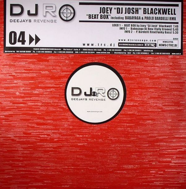 Joey Dj Josh Blackwell - Beat Box | Deejays Revenge (DJR04) - main