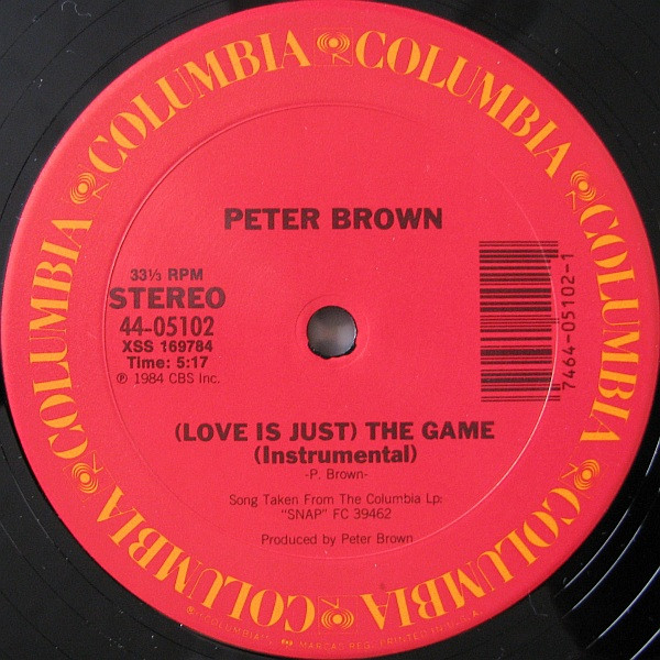 Peter Brown - (Love Is Just) The Game | Columbia (44-05102) - 2 Peter Brown - (Love Is Just) The Game | Columbia (44-05102) - 2