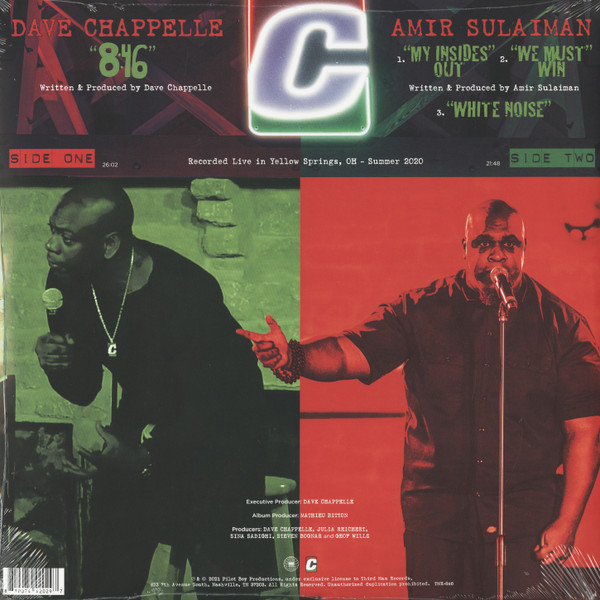 Dave Chappelle - 8:46 | Third Man Records (TMR-846) - 2 Dave Chappelle - 8:46 | Third Man Records (TMR-846) - 2