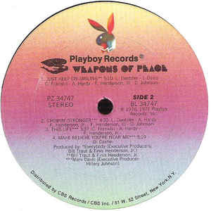 Weapons Of Peace - Weapons Of Peace | Playboy Records (PZ 34747) - 4