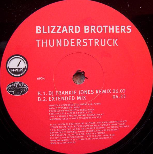 Blizzard Brothers - Thunderstruck | F+Plus (6934) - 2