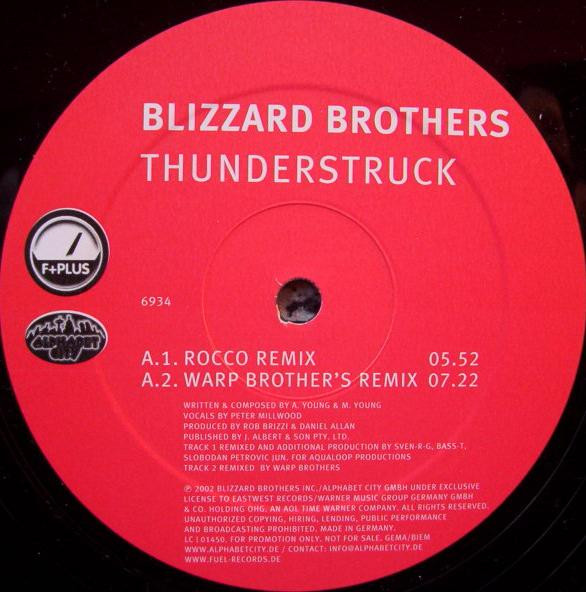 Blizzard Brothers - Thunderstruck | F+Plus (6934) - main
