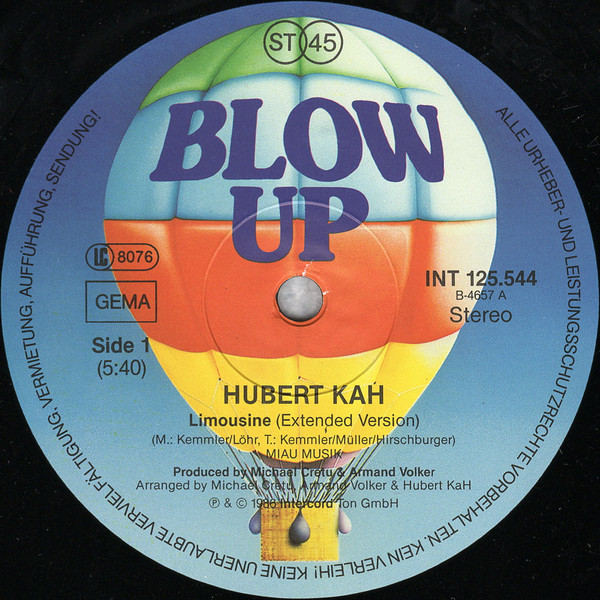 Hubert KaH - Limousine | Blow Up (INT 125.544) - 3
