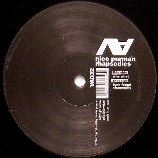 Nico Purman - Rhapsodies | Vakant (VA032)