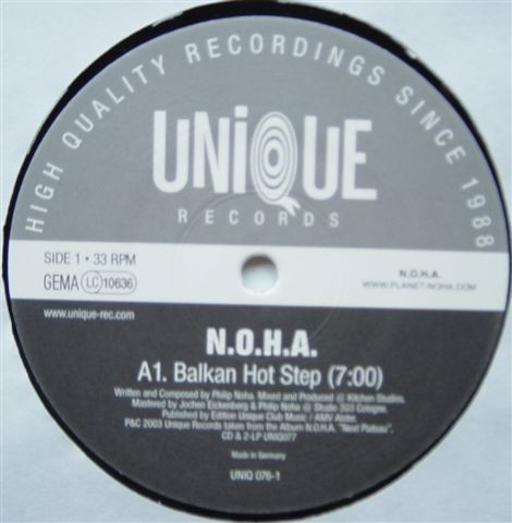 N.O.H.A. - Balkan Hot Step | Unique (UNIQ 076-1) - 2