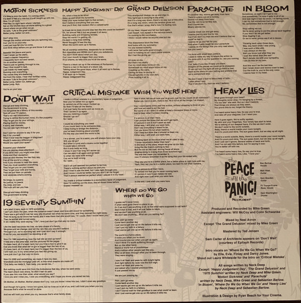 Neck Deep - The Peace and The Panic | Hopeless Records (HR2394-1) - 8 Neck Deep - The Peace and The Panic | Hopeless Records (HR2394-1) - 8