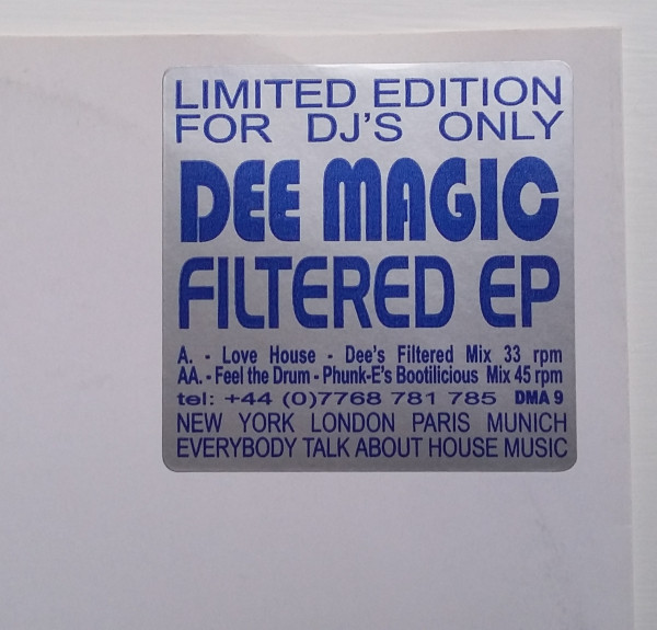 Dee Magic - Filtered EP | Dee Magic (DMA 9) - main