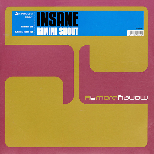 Insane - Rimini Shout | Moremoney (MOR 0511) - main