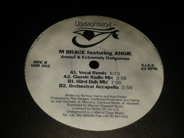 M. Brace Featuring Angie - Armed And Extremely Dangerous | Undaground (UGR 002)