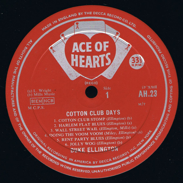 Cotton Club Days