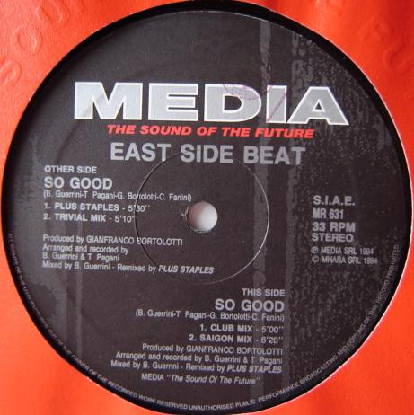 East Side Beat - So Good | Media Records (MR 631) - main