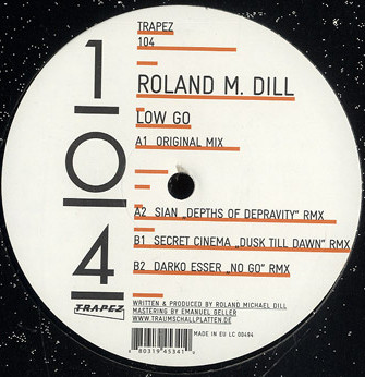 Roland M. Dill - Low Go | Trapez (TRAPEZ 104) - main Roland M. Dill - Low Go | Trapez (TRAPEZ 104) - main